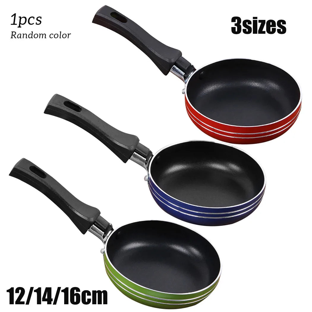 Vibrant Non-Stick Mini Frying Pan Collection